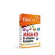 Kép 1/4 - BioCo MEGA-B B-vitamin Komplex filmtabletta 60 db