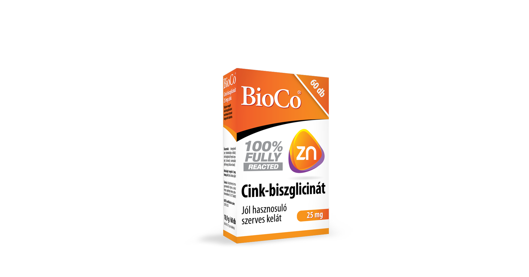 BioCo Cink-biszglicinát 25 mg tabletta 60 db - Immunrendszer - BioCo ...