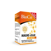 BioCo MAGNE-citrát + B6-vitamin filmtabletta 90 db