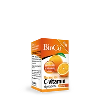 BioCo Narancs ízű C-vitamin 500 mg rágótabletta 60 db