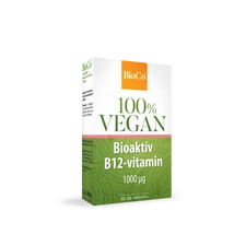 BioCo 100% VEGAN Bioaktív B12-vitamin 1000 mcg 90 db