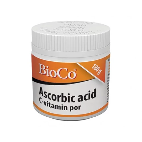 BioCo Ascorbic acid C-vitamin por 180 g