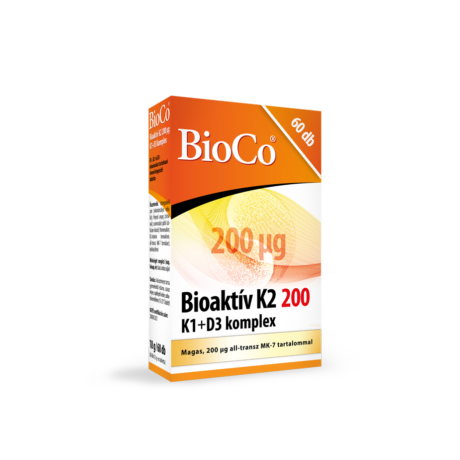 BioCo Bioaktív K2 200 mikrogramm K1+D3 komplex