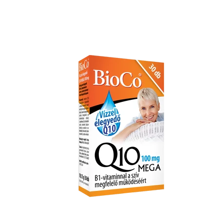 BioCo Vízzel elegyedő Q10 MEGA 100 mg kapszula 30 db