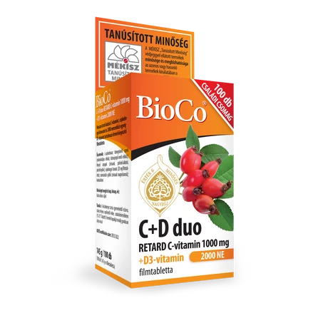 BioCo C+D duo 2000 NE filmtabletta 100 db