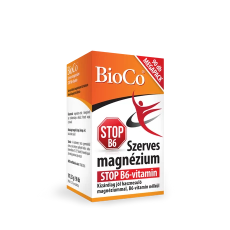 BioCo szerves Magnézium STOP B6 90 db MEGAPACK