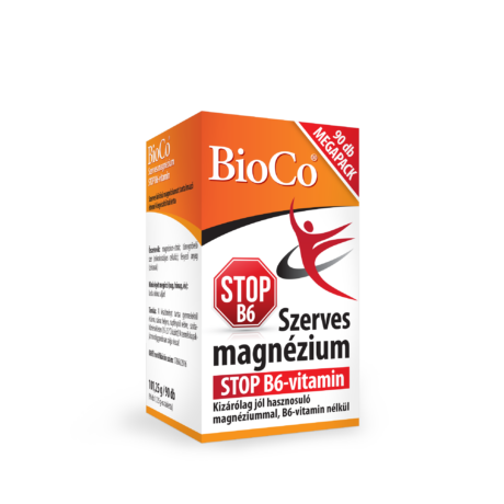 BioCo szerves Magnézium STOP B6 90 db MEGAPACK