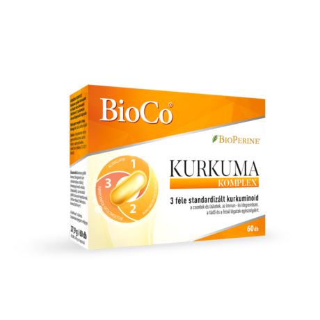 BioCo Kurkuma Komplex étrend-kiegészítő kapszula 60 db