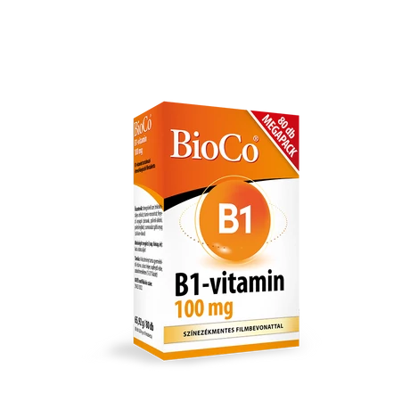 BioCo B1-vitamin 100 mg Megapack filmtabletta 80 db