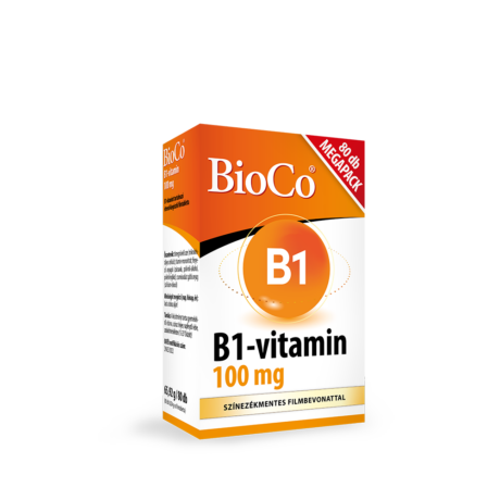 BioCo B1-vitamin 100 mg Megapack filmtabletta 80 db