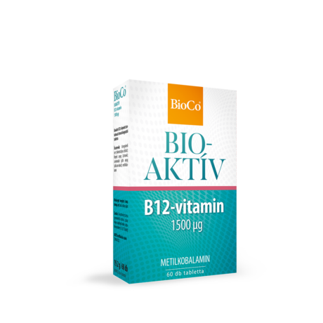 BioCo BIOAKTÍV B12-vitamin 1500 mcg tabletta 60 db