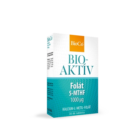 BioCo  BIOAKTÍV Folát 5-mthf 1000 mcg tabletta 30 db