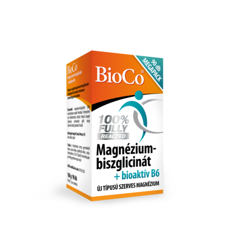 BioCo Magnézium-biszglicinát + bioaktív B6-vitamin tabletta 90 db