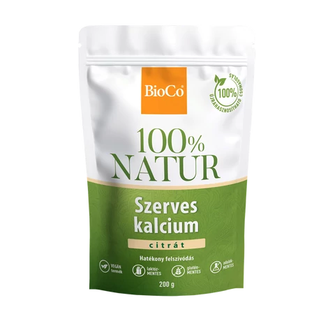BioCo 100% NATUR Szerves Kalcium tasakos por 200 g