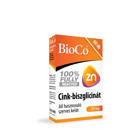 BioCo Cink-biszglicinát 25 mg tabletta 60 db