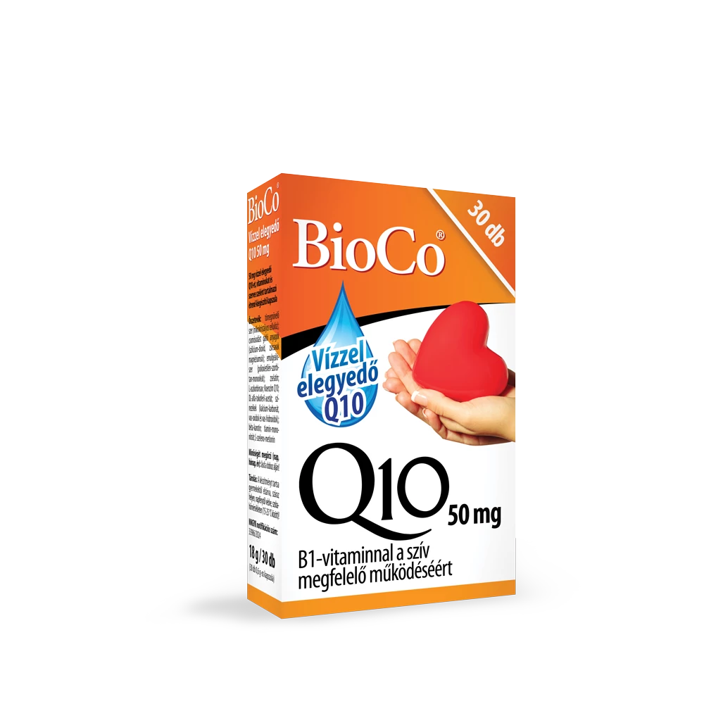 BioCo Vízzel elegyedő Q10 50 mg kapszula 30 db