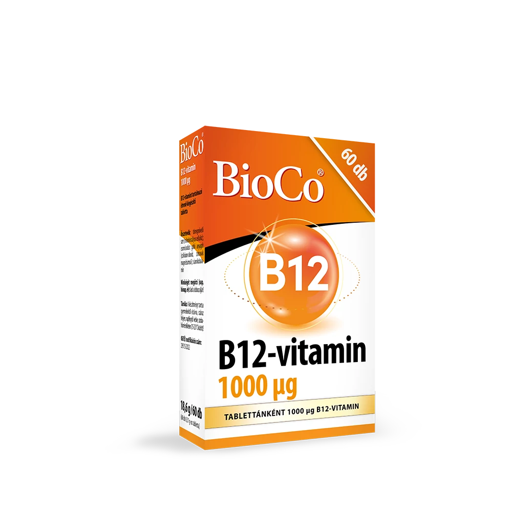 BioCo B12-vitamin 1000 mcg tabletta 60 db