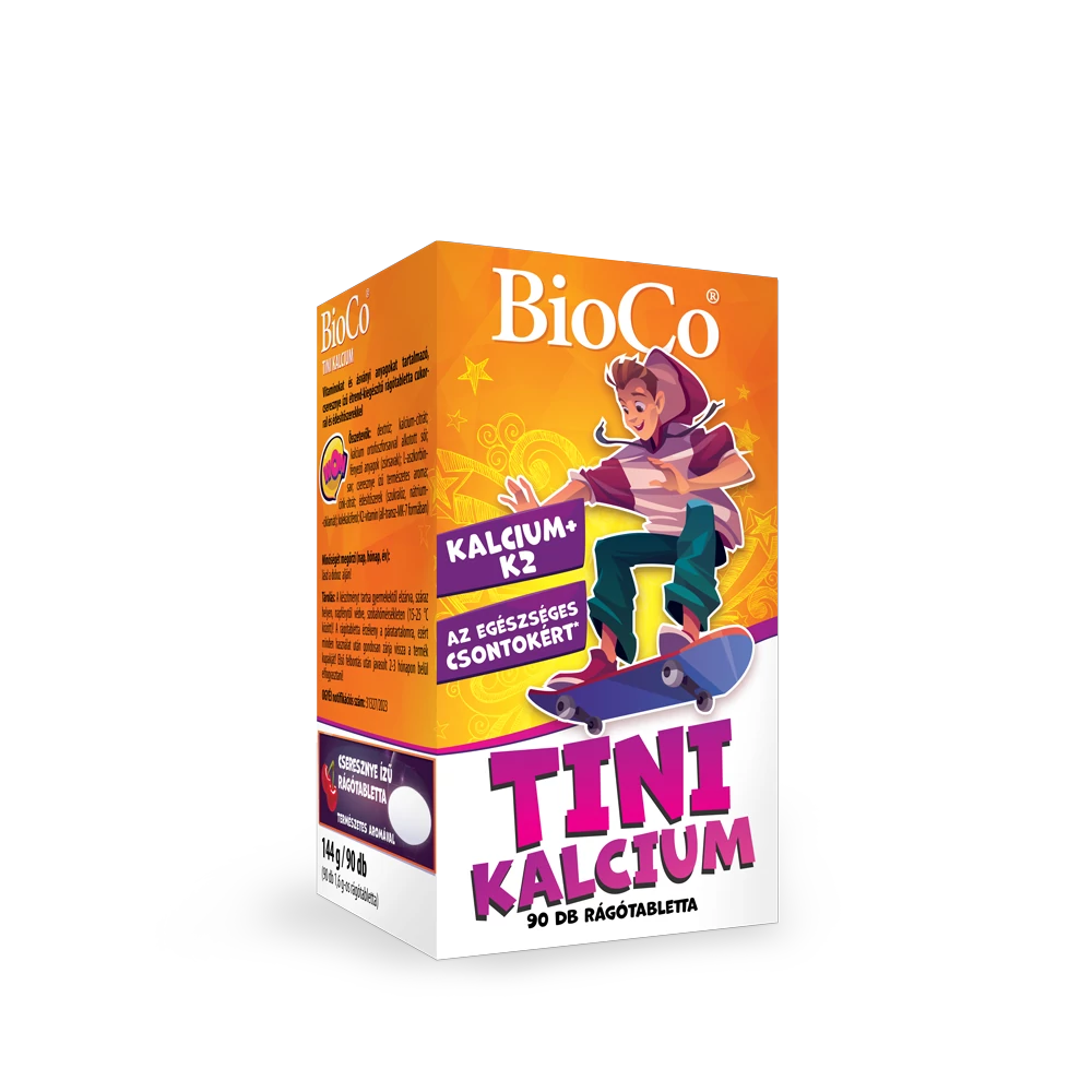 BioCo Tini Kalcium rágótabletta 90 db