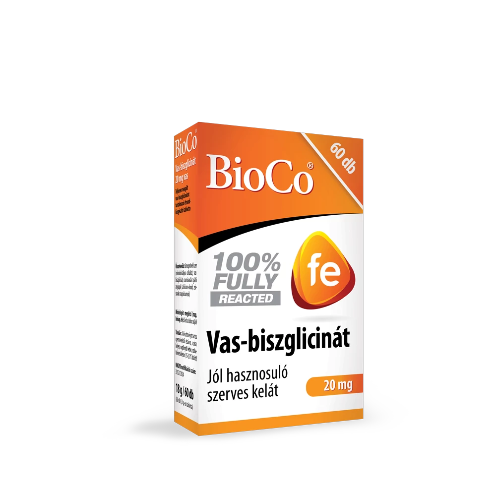 BioCo Vas-biszglicinát 20 mg tabletta 60 db