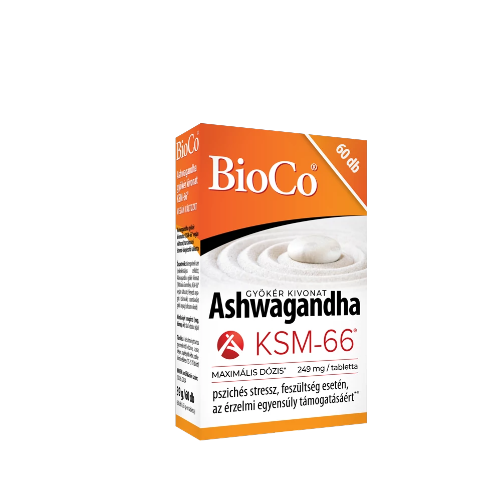 BioCo Ashwagandha KSM-66 tabletta 60x